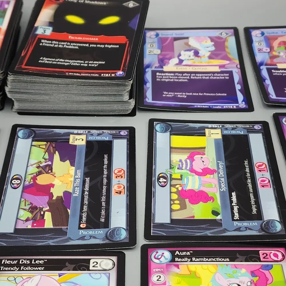 My Little Pony Bulk Trading Card Lot More than 180 Cards READ